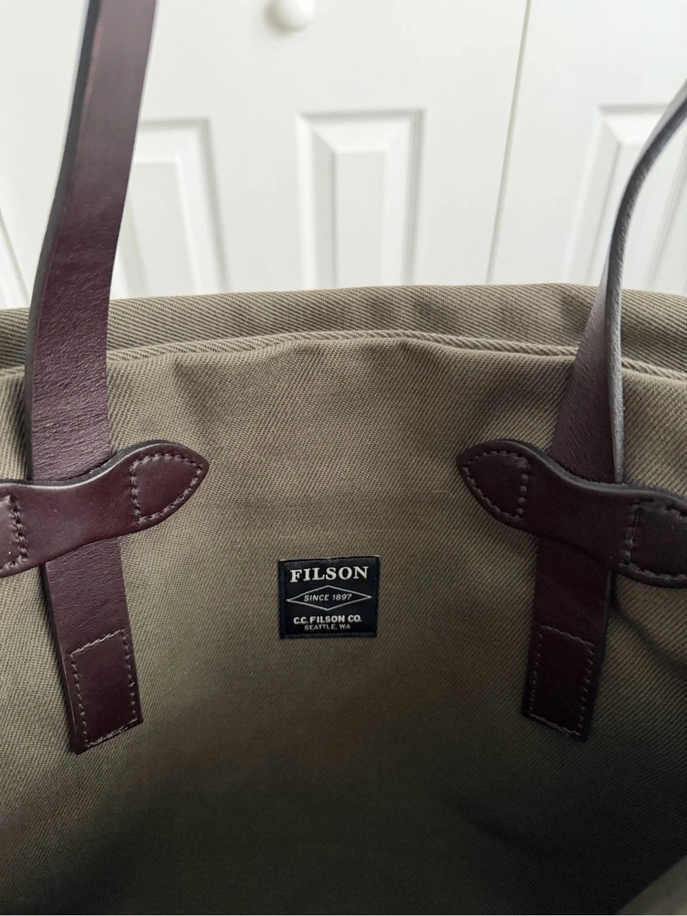 Filson Rugged Twill Tote Bag